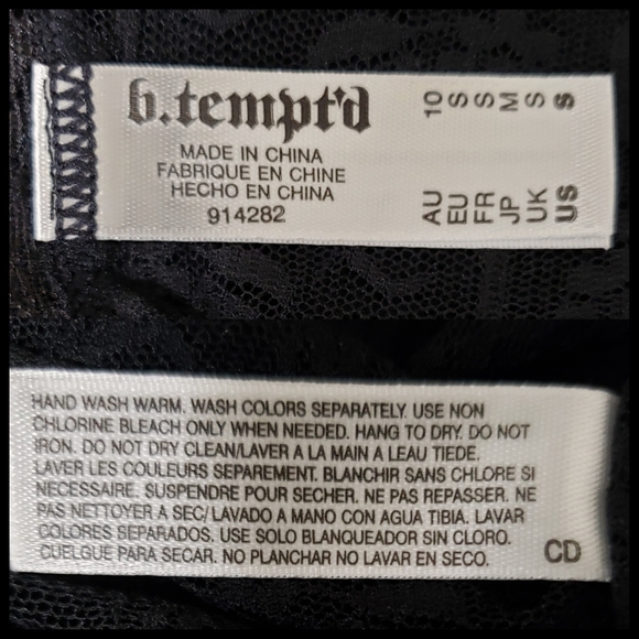 b.tempt'd Lace Kiss Chemise Nightgown - Picture 5 of 5